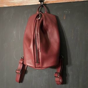 Aimee Kestenberg Ava Leather Backpack Handbag Purse